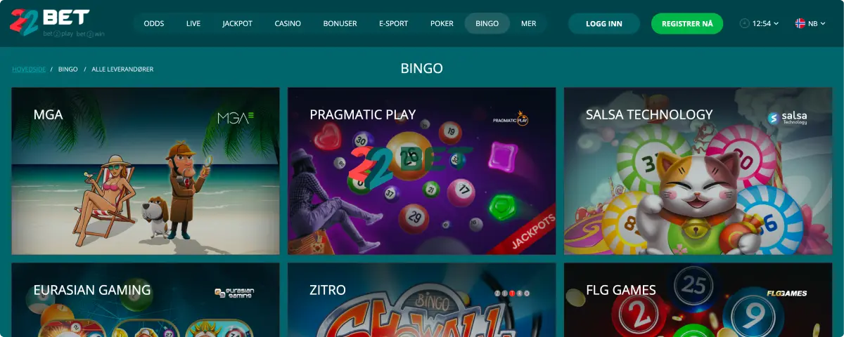 22Bet Populære Casinospilleautomater